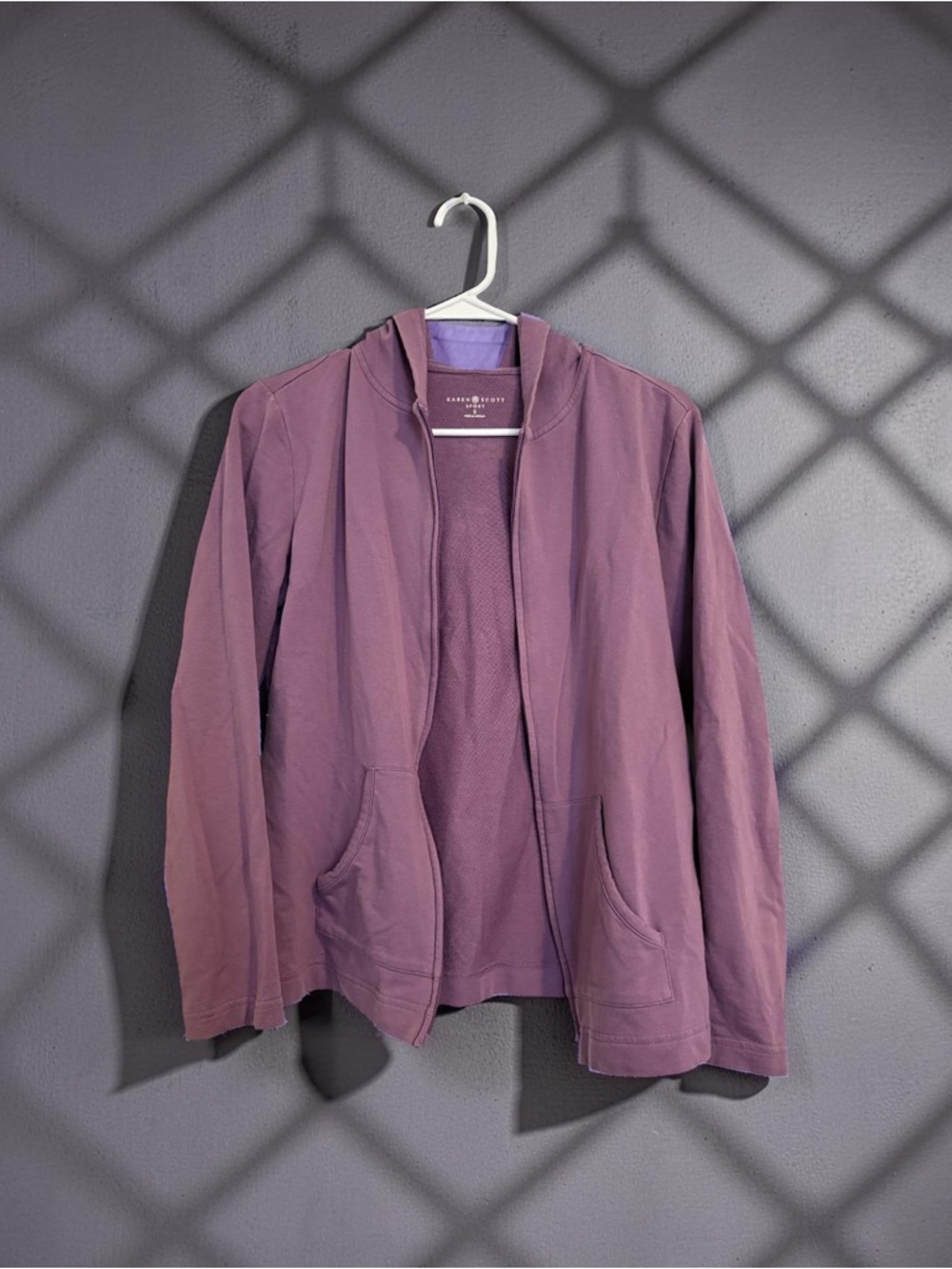 Kendra Scott Sport Lavender Jacket – Lightweight Zip-Up Activewear Layer